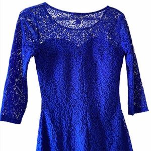 Charlotte Russe Dress Three Quarter Length Sleeves